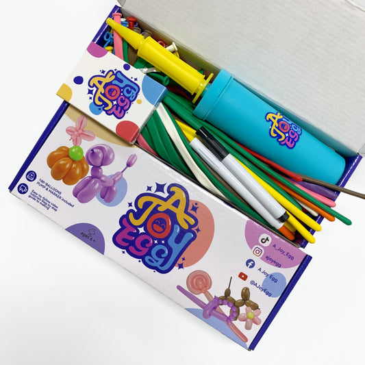100pcs 260 Balloons,Twisting Animal Balloons for Birthdays Carnival Wedding Party Decorations,with Pump,Tutorial,Pen